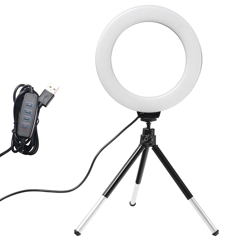 Photography Lighting Circle - Anello luminoso da 6 pollici con