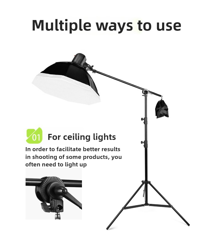 Reflector Arm Clamp - Supporto Girevole a Doppia Testa per