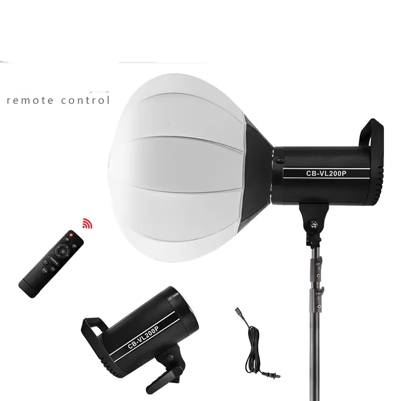 Learn Photography Lighting - Luce video portatile da 200W per