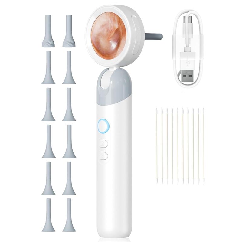Macro Photography Led Lighting - Otoscopio wireless LXYB18B con fotocamera HD