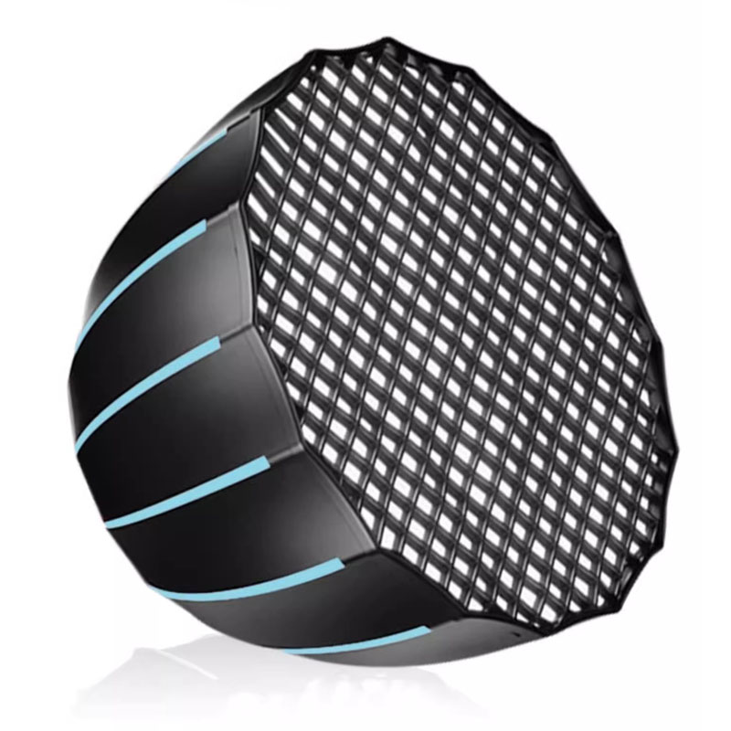 Parabolic Umbrella Deep - Softbox da 90 cm con griglia,