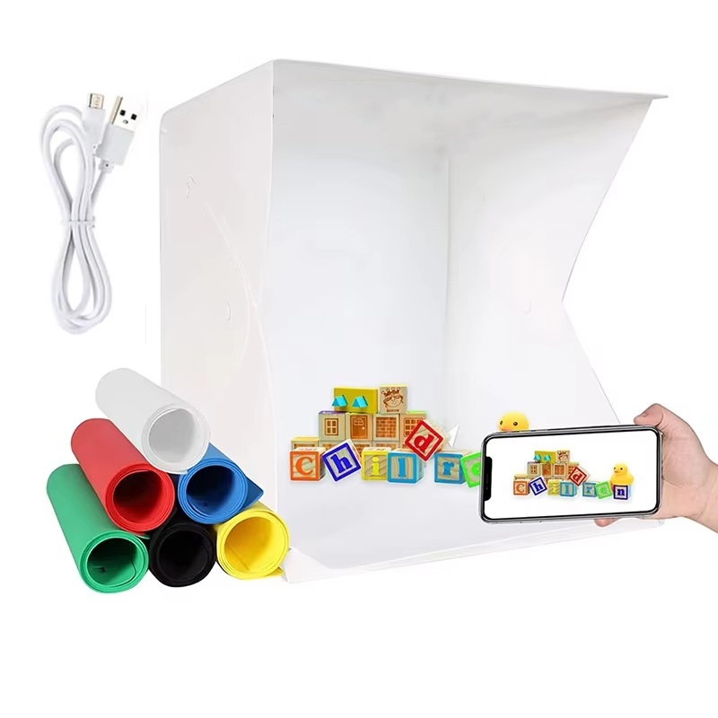 Photography Lighting Kits - Lightbox Pieghevole Portatile per Fotografia, Tenda