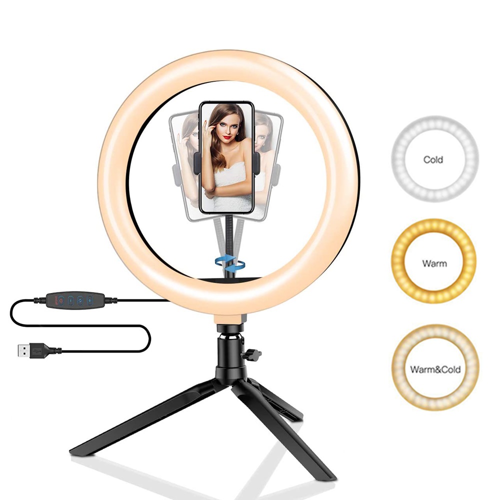 Photography Lighting Circle - 26 centimetri 10 pollici Led Anello