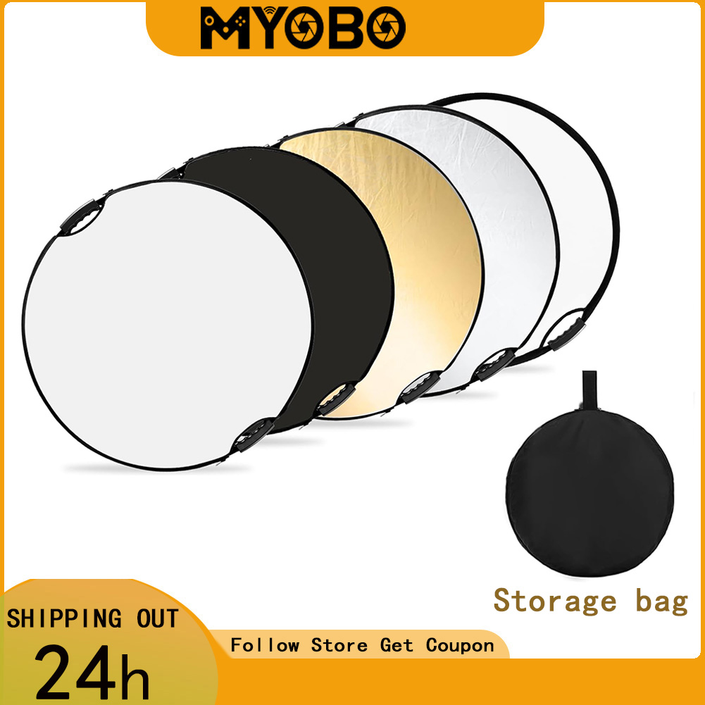 Photography Lighting Reflector - Riflettore Fotografico Pieghevole MYOBO con Custodia