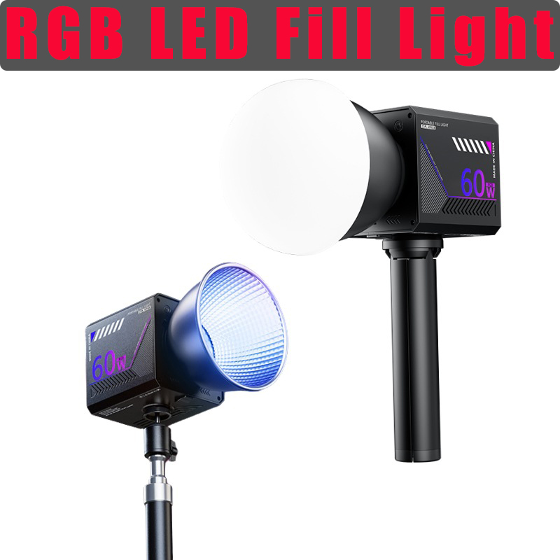 Photography Lightning - Luce Video RGB 60W Portatile LED