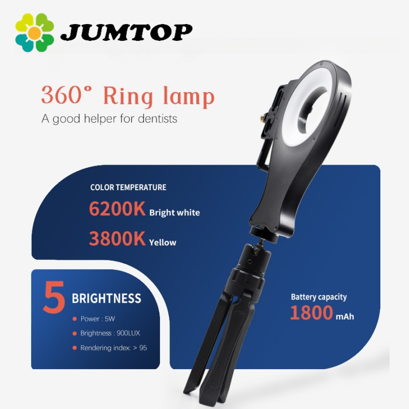 Photography Lighting Lamp - JUMTOP Luce di riempimento orale portatile