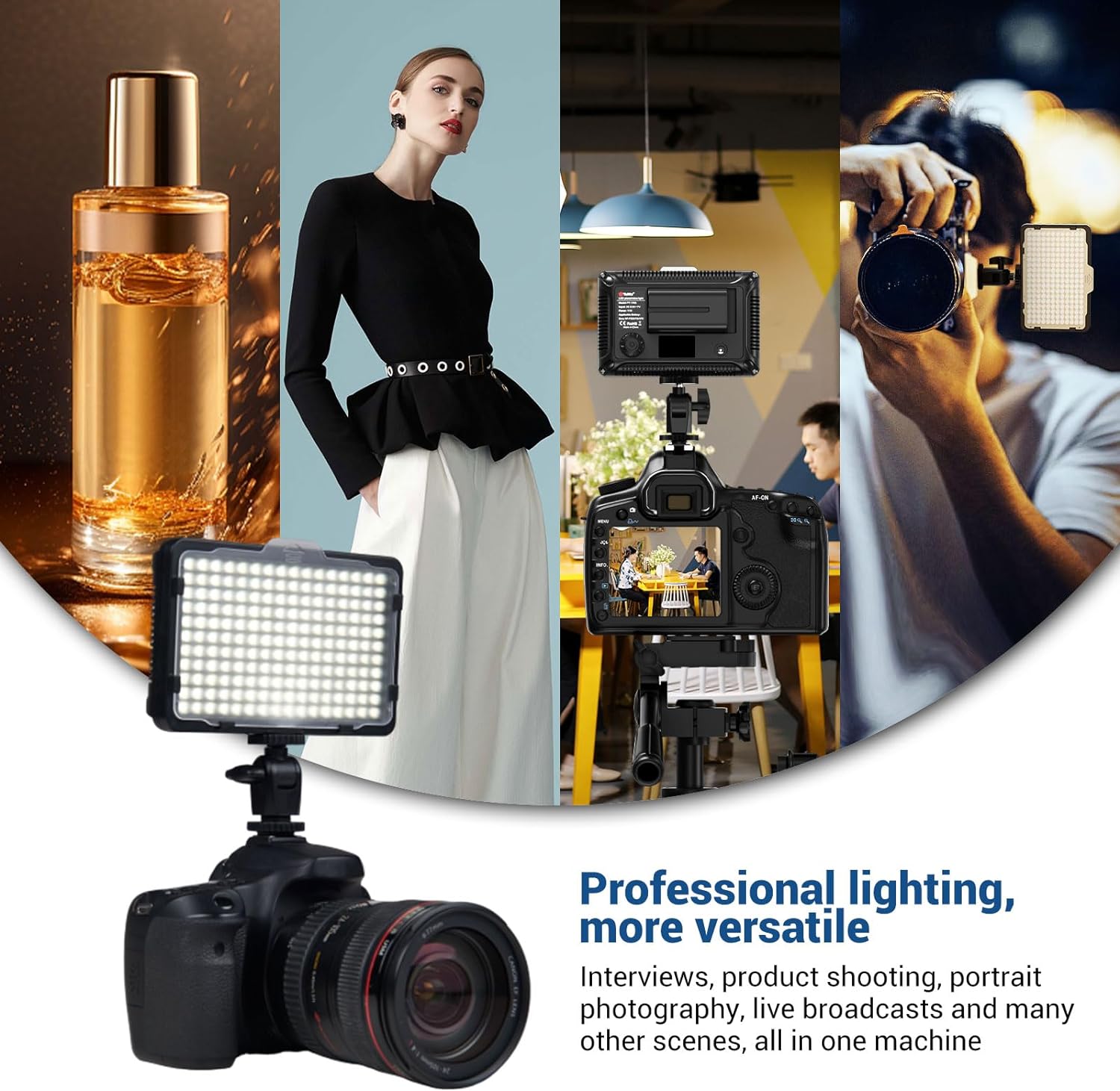 Confezione da 2 luci per strea - Photography Umbrella Lighting Kit recensione e prezzo