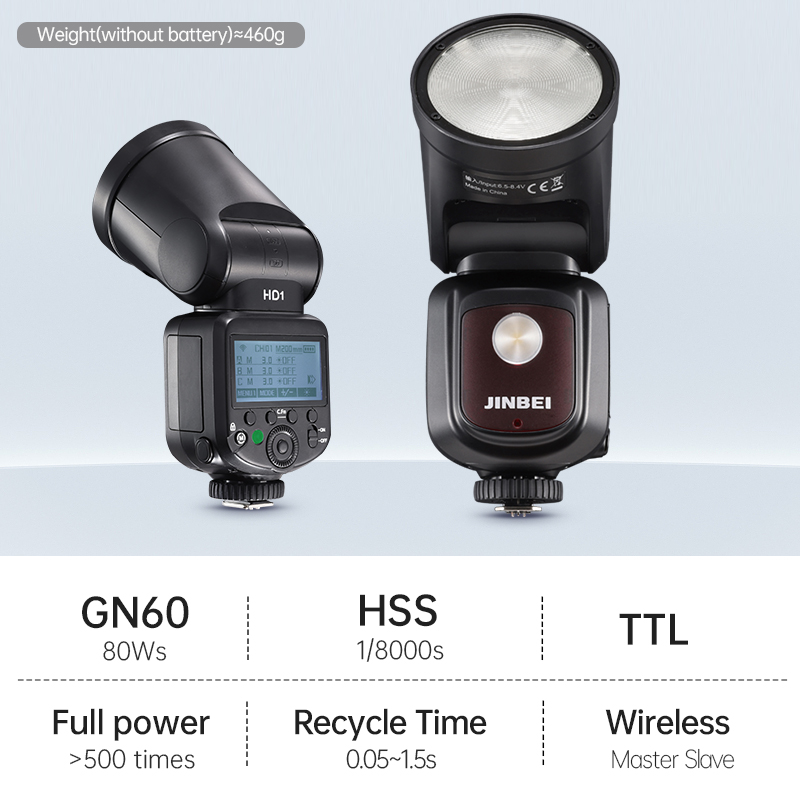 JINBEI HD-1 Flash per Fotocame - Photography Lighting Kits recensione e prezzo
