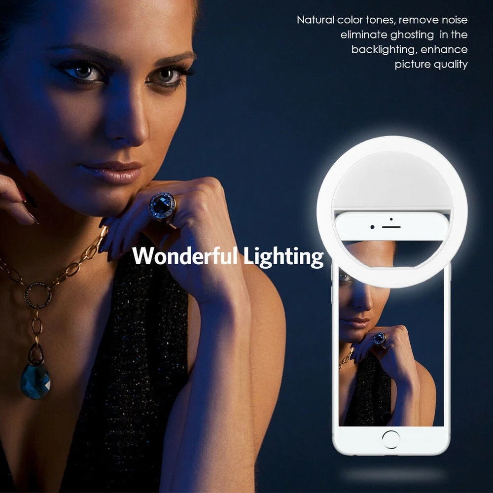 Luce ad anello per Selfie a LE - Photography Lighting Lamp recensione e prezzo