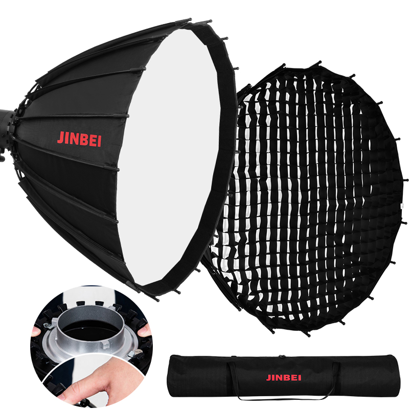 JINBEI Softbox Parabolico Rifl - Parabolic Umbrella Deep recensione e prezzo