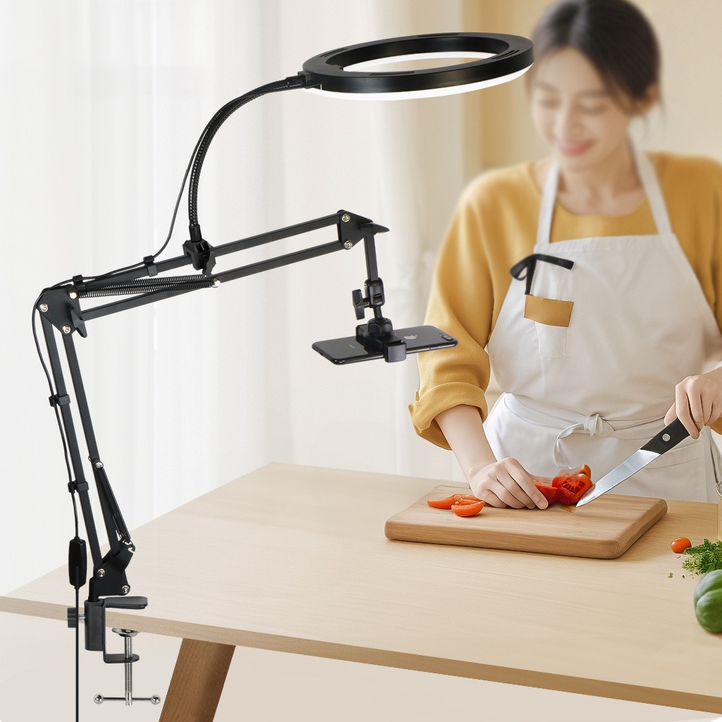 Supporto dal vivo per telefono - Photography Lighting Overhead recensione e prezzo
