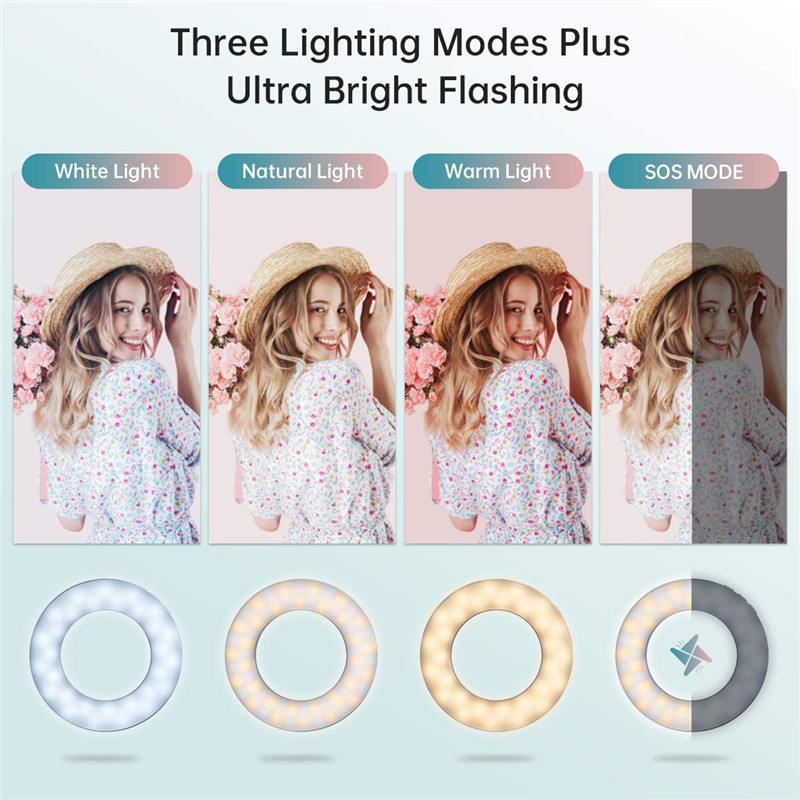 Aggiornamento 3200K-6500K LED  - Photography Lighting Circle recensione e prezzo