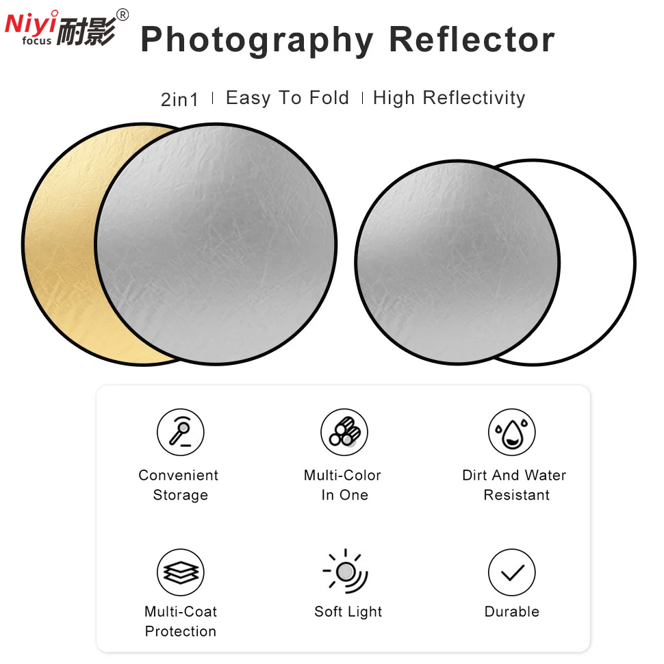 Riflettore Portatile Rotondo 2 - Photography Lighting Reflector recensione e prezzo