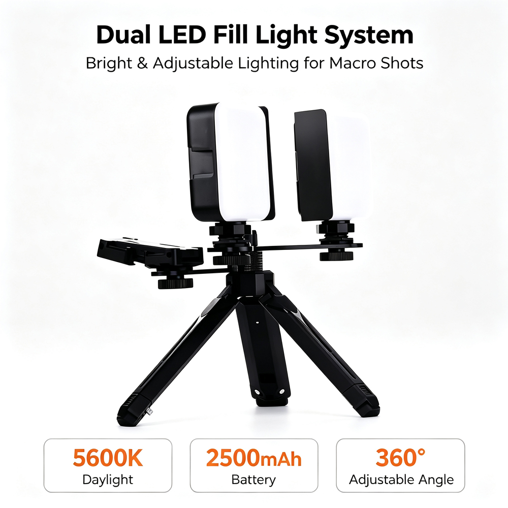 Lampada a LED per fotografia F - Photography Lighting Lamp recensione e prezzo