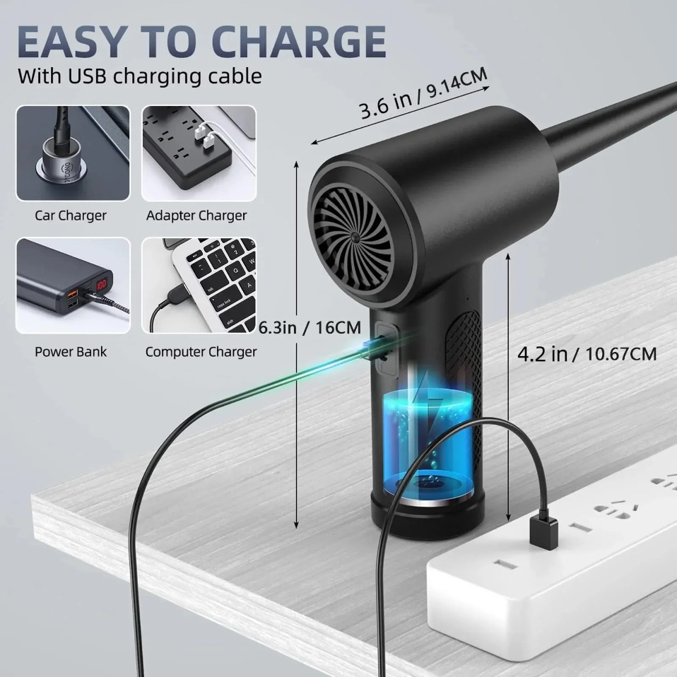 Soffiatore d'Aria Compressa El - Macro Photography Led Lighting recensione e prezzo