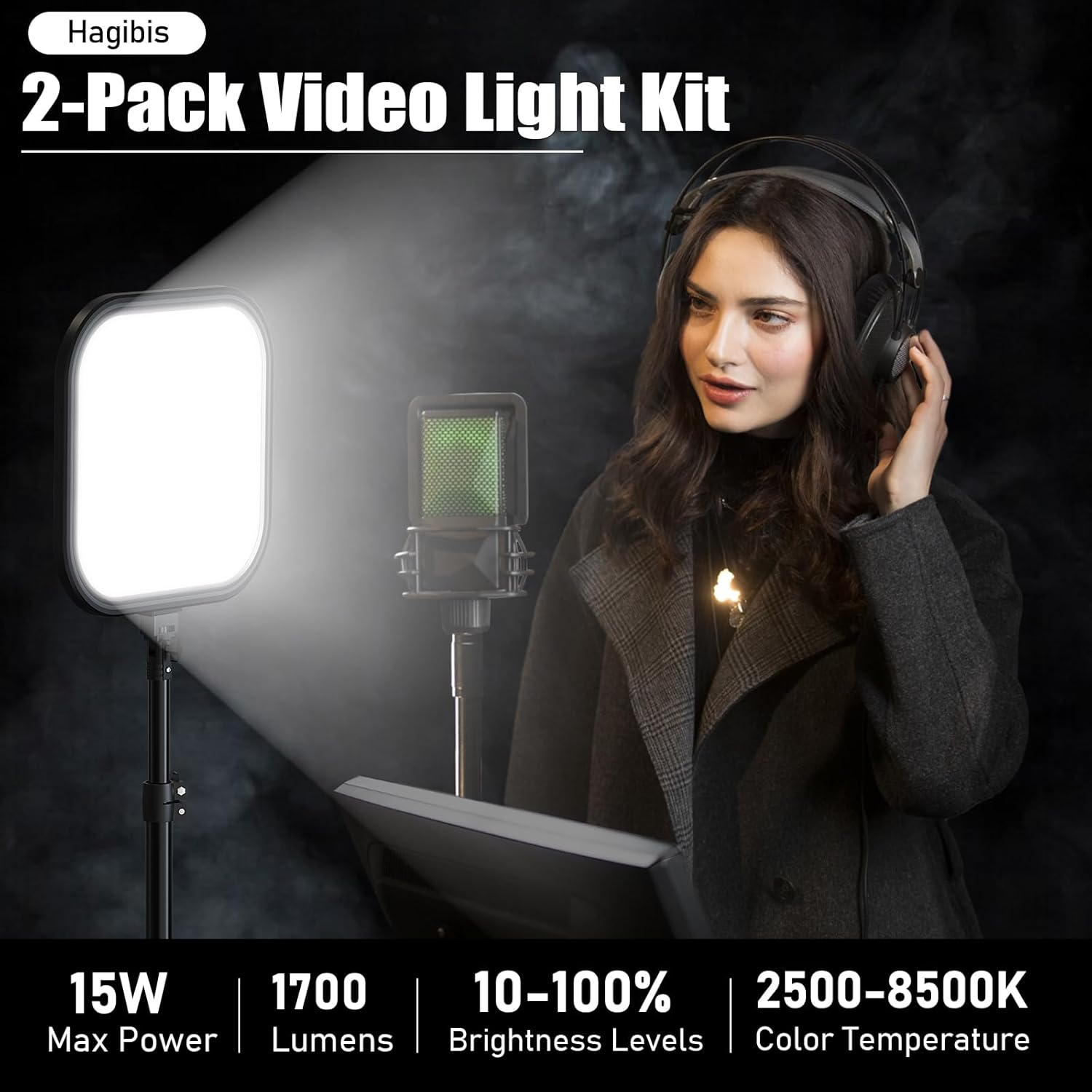Kit di 2 Luci LED per Video 15 - Altson Photography Video Lighting Kit recensione e prezzo