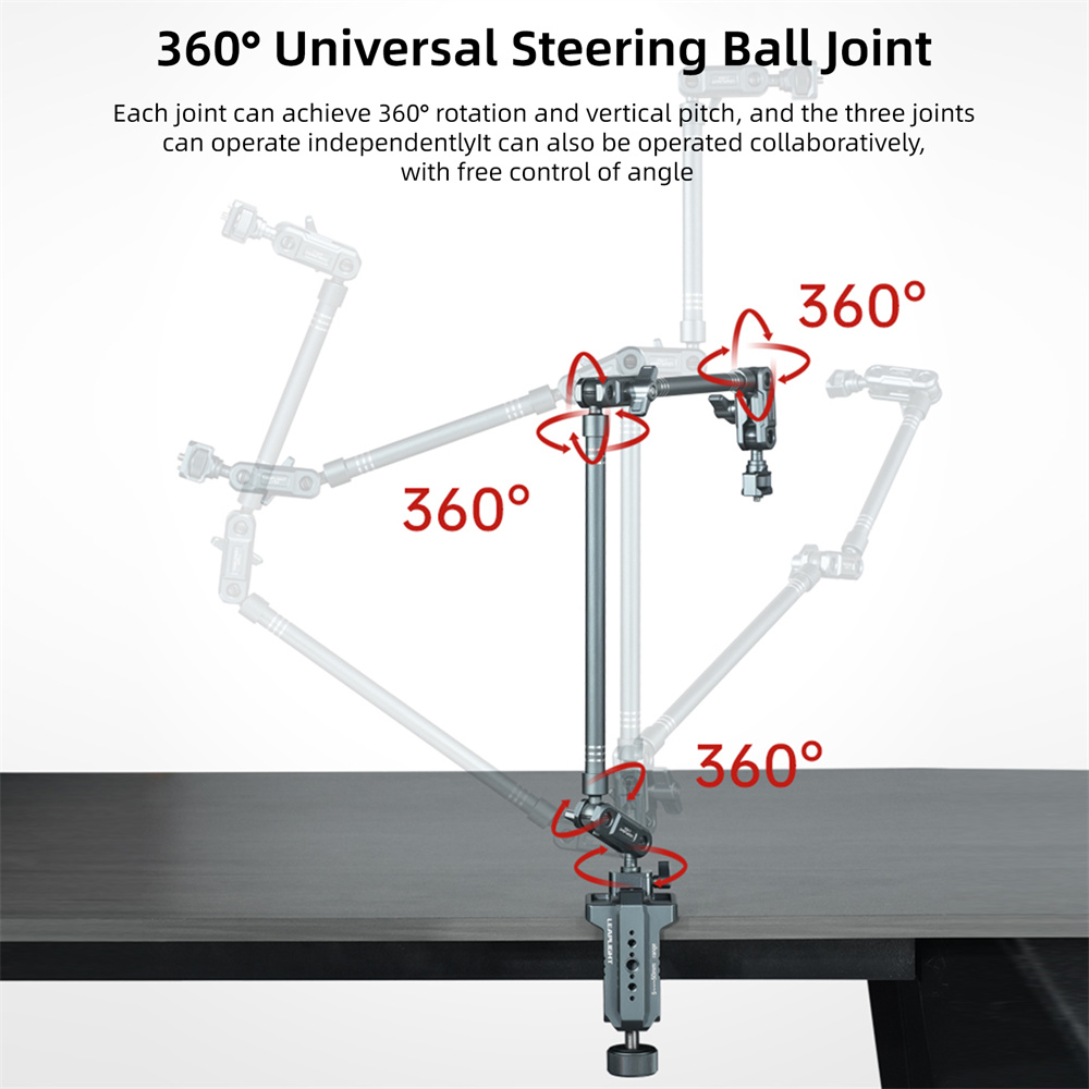 LEAPLIGHT Magic Arm W Clamp, B - Photography Lighting Overhead recensione e prezzo