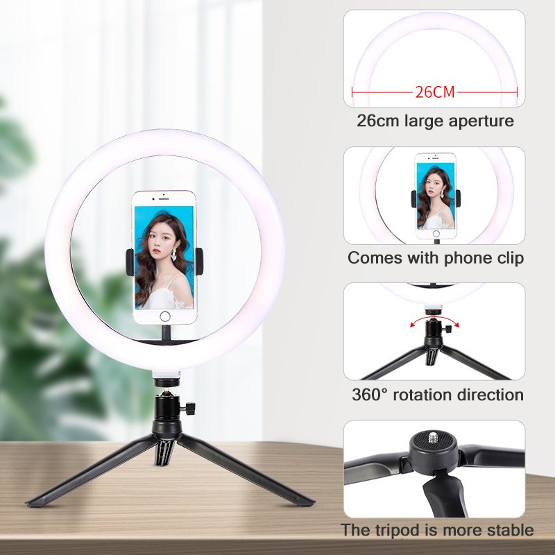 26 centimetri 10 pollici Led A - Photography Lighting Circle recensione e prezzo