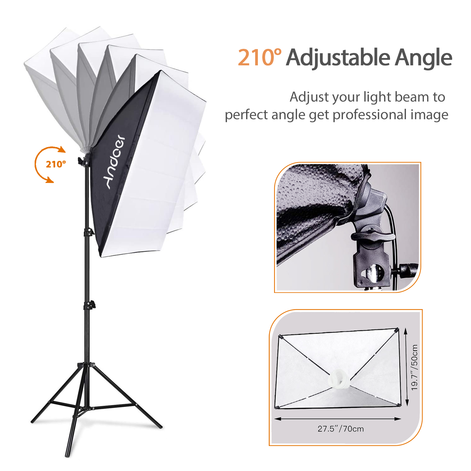 Andoer Studio Fotografia Kit l - Photography Lightning recensione e prezzo