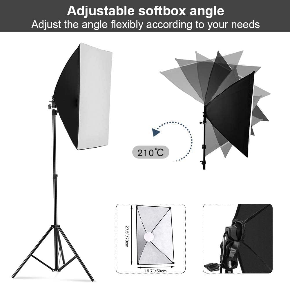 Kit di illuminazione con softb - Photography Lighting Kits recensione e prezzo