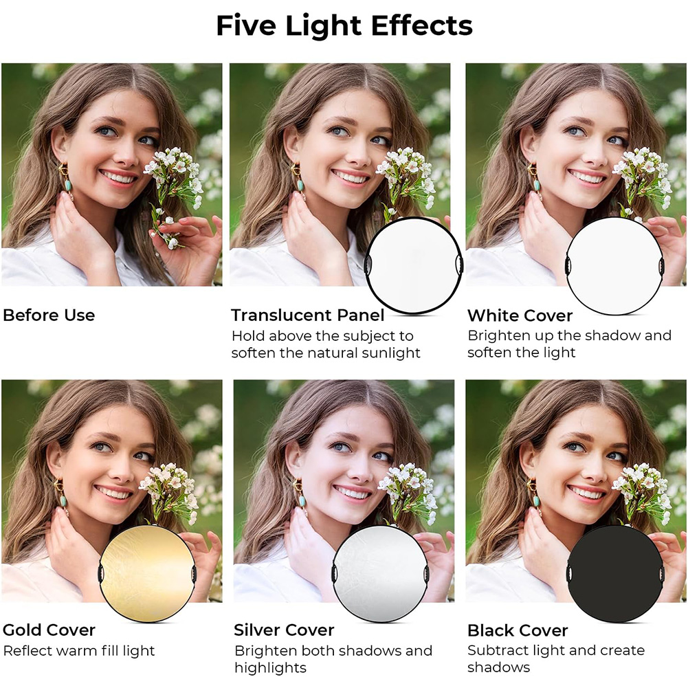 Riflettore Fotografico Pieghev - Photography Lighting Reflector recensione e prezzo