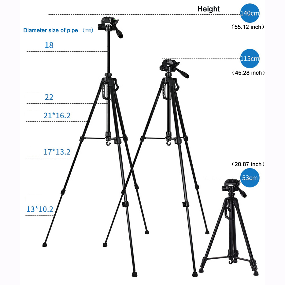 Treppiede Universale da 55 Pol - Photography Lighting Lamp recensione e prezzo