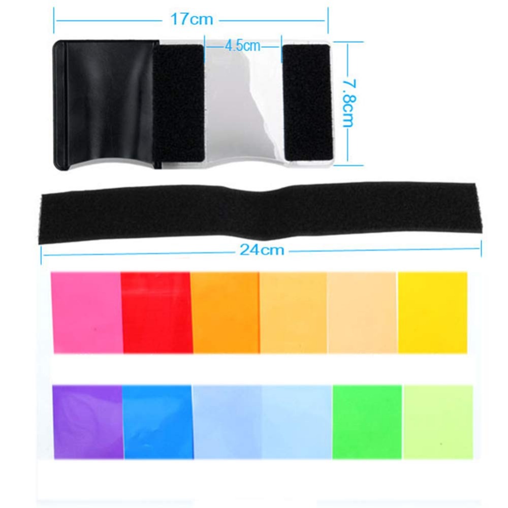 Kit di 12 Gel Colorati per Fla - Photography Lighting Kits recensione e prezzo