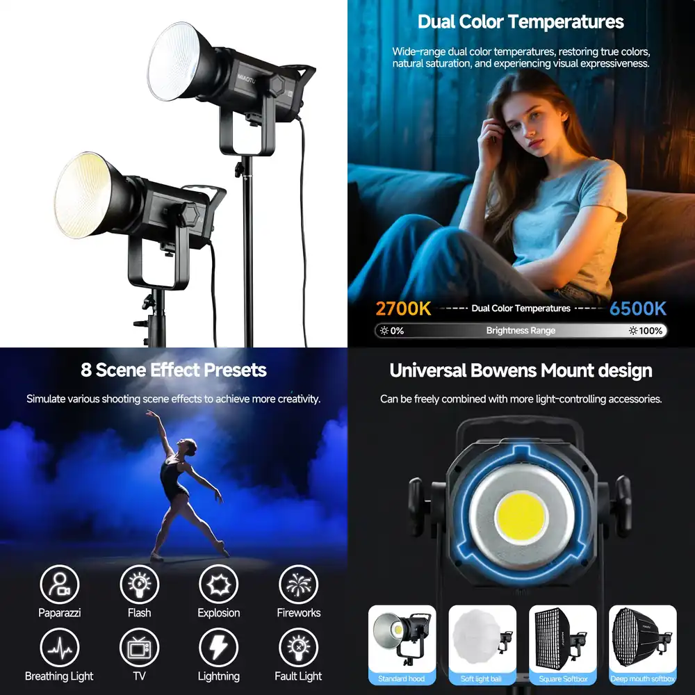Luci Fotografiche ad Alta Pote - Photography Lighting Direction recensione e prezzo