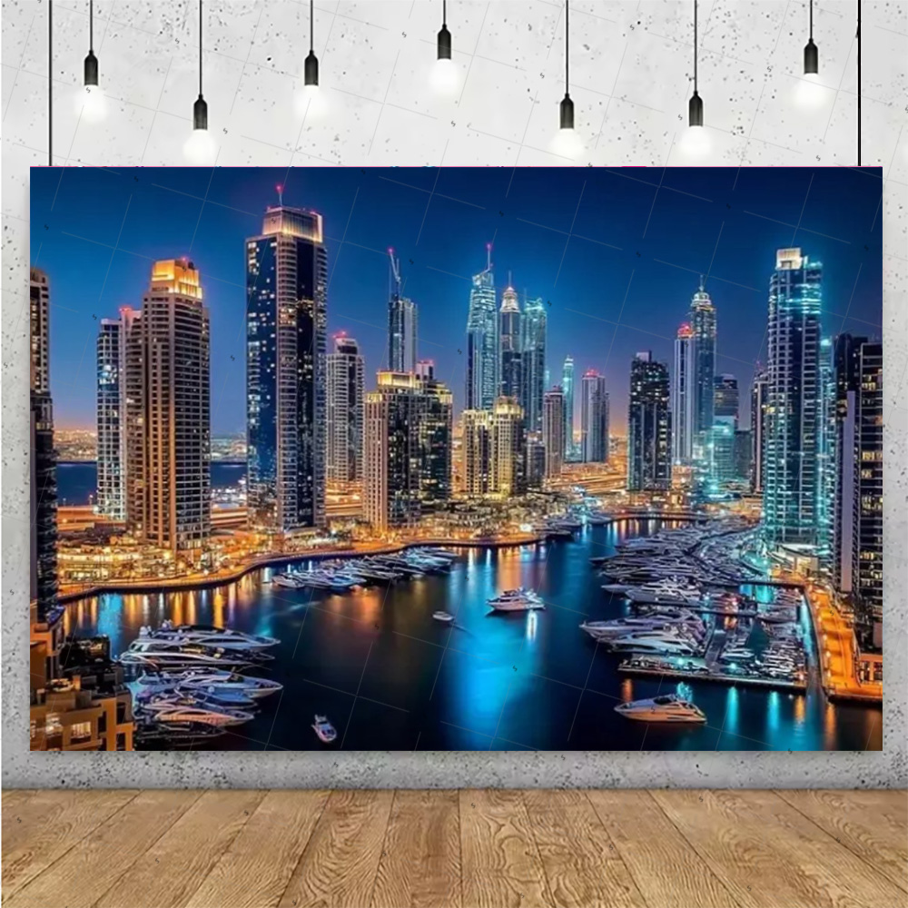 Vista notturna Edificio a molt - Photography Lighting Backdrop recensione e prezzo