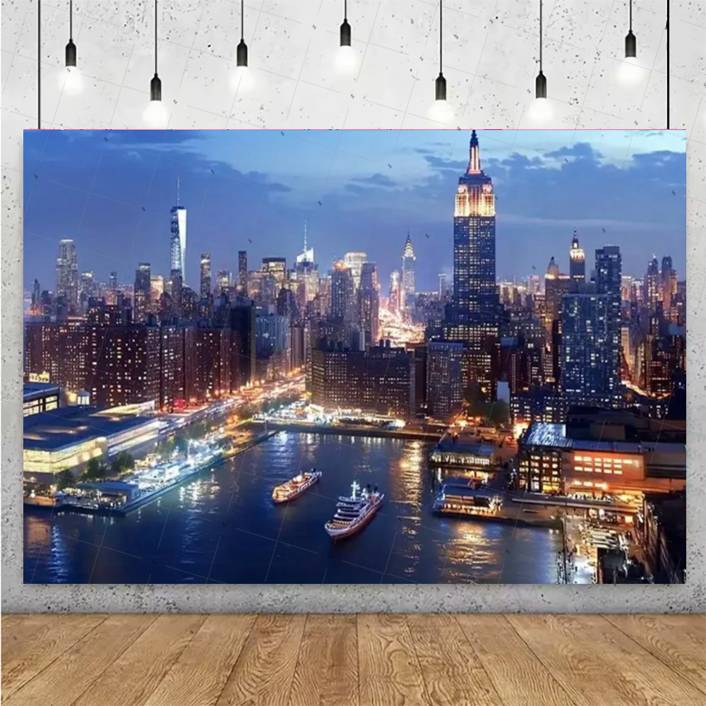 Vista notturna Edificio a molt - Photography Lighting Backdrop recensione e prezzo
